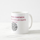 God Made Firemen Mok (Voorkant rechts)