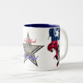 God-Made Jesus-Saved Texas-Raised Coffee Mok (Voorkant rechts)