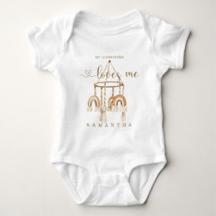 God mama en Godson Shirten Romper