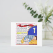 God met ons Inspirerend Briefkaart (Staand voorkant)