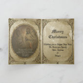 God met ons! Kerstfeestdag Feestdagen Kaart (Binnen)