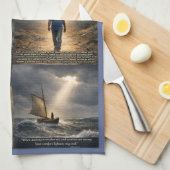 God met ons theedoek (Quarter Fold)