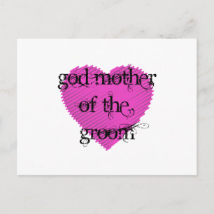 God Moeder van de Groom Briefkaart