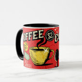 God morning koffie Echt klassieke stijl kunst Vade Mok (Voorkant links)