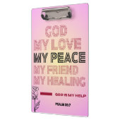   God, My Love & Help Psalm 28:7  Klembord (Links)