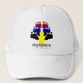 God MySpace Trucker Pet (Voorkant)