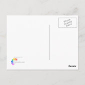 God Om Ganesha op rood Briefkaart (Achterkant)