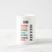 "GOD ONTWIERP MIJ" SPECIALE Mok (Voorkant)