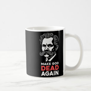 God opnieuw dood maken Nietzsche atheïstische filo Koffiemok
