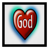 GOD PERFECT POSTER (Voorkant)