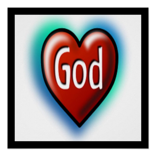 GOD PERFECT POSTER (Voorkant)