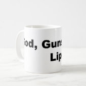 God, Pistolen en Lipstick Sarah Palin Mok (Voorkant links)