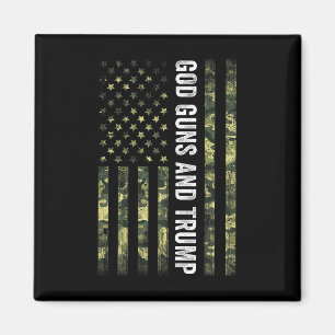 God Pistolen en Trump 2e amendement Amerikaanse vl Magneet