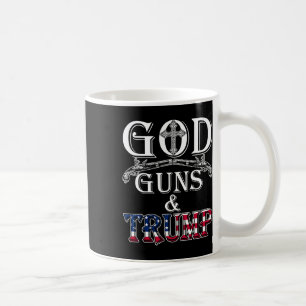 God Pistolen en Trump Shirt 2e wijziging Shirt Tru Koffiemok