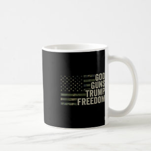 God Pistolen Trump Freedom - Funny Camouflage Pro  Koffiemok