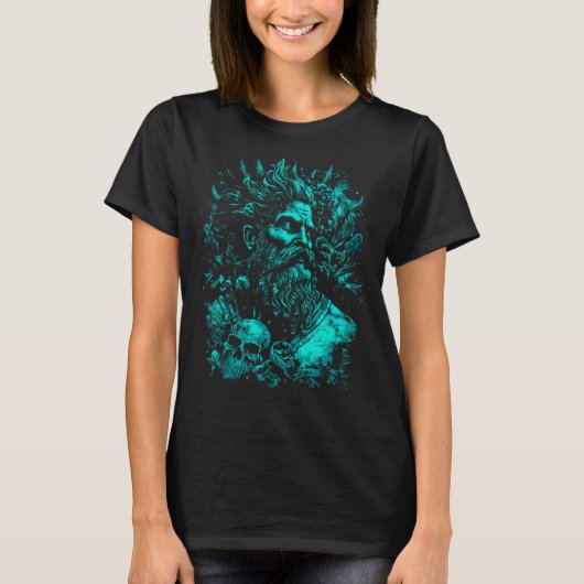 God Poseidon T-shirt (Voorkant)