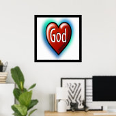 GOD POSTER (Thuiskantoor)