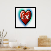 GOD POSTER (Keuken)