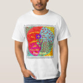 God Power Christelijk T-shirt (Voorkant)