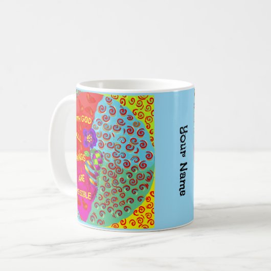 God Power Christian Mug (Devant gauche)