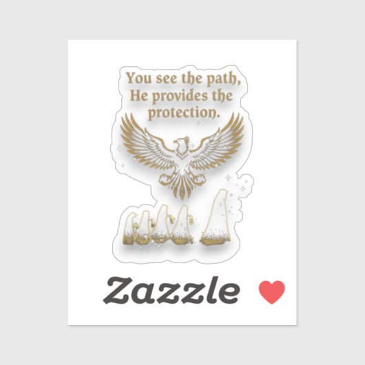 God protection sticker (Vel)