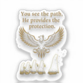 God protection sticker (Voorkant)