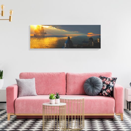 God Rays Canvas Afdruk (Insitu (Woonkamer))