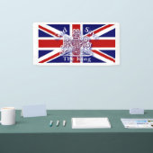 God red de Koning Herdenkingsbanner Spandoek (Beurs)