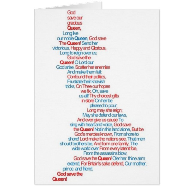 God red de koningin (Voorkant)