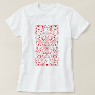 god redt de koningin t-shirt