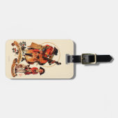 God Rest Ye Merrie Gentlemen Bagagelabel (Voorkant horizontaal)