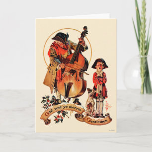God Rest Ye Merrie Gentlemen Feestdagen Kaart