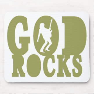 God Rocks - Christelijk gesteente! Muismat