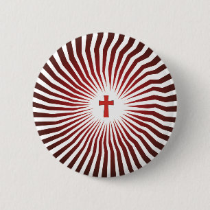 God Rocks - Christelijk Rock Gear Ronde Button 5,7 Cm