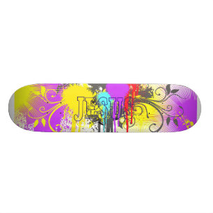 God Rocks - Christelijk Rock Gear Skateboard