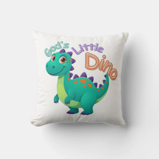 God’s Little Dino Pillow Kussen