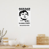 God Save the Pound Gordon Poster Brown Imprimer (Cuisine)