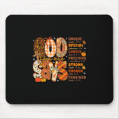 God Says You Are Fall Vibes Autumn Religious Chris Muismat (Voorkant)