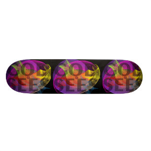God Sees Skateboard
