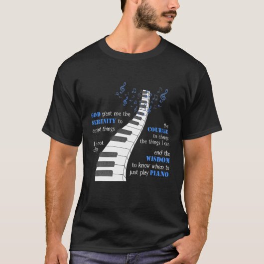 God Serenity geeft me het recht om dingen te accep T-shirt (Voorkant)