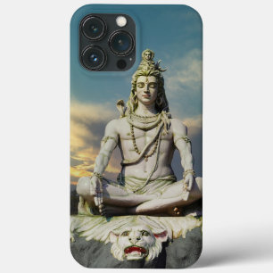 God Shiva afbeelding in meditatie iPhone 13 Pro Max Hoesje