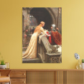 God Speed van Edmund Blair Leighton, c. 1900 Canvas Afdruk (Insitu (Woonkamer))