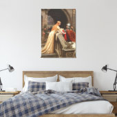 God Speed van Edmund Blair Leighton, c. 1900 Canvas Afdruk (Insitu (Slaapkamer))