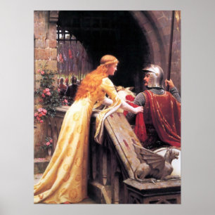 God Speed van Edmund Blair Leighton Poster