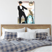 God speelt canvas druk (Insitu (Slaapkamer))