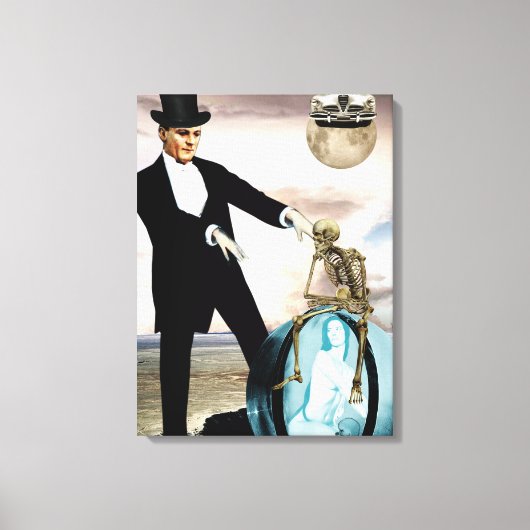 God speelt canvas druk afdruk (Voorkant)