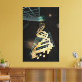 God speelt geen dobbelsteen 2014 canvas afdruk (Insitu (Woonkamer))