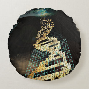 God speelt geen dobbelsteen 2014 rond kussen