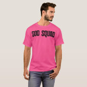 God Squad Black T-shirt (Voorkant volledig)