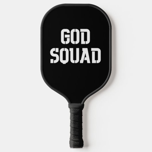 God Squad Christelijk Pickleball Paddle (Voorkant)